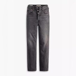 Levi’s ribcage straight ankle jeans